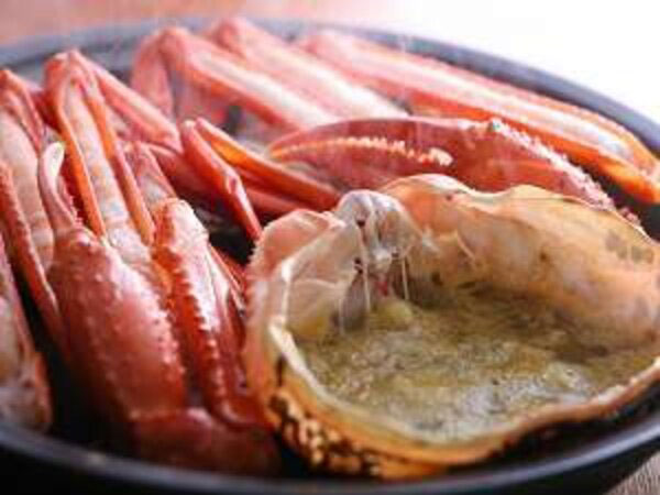 かにの蒸し焼き