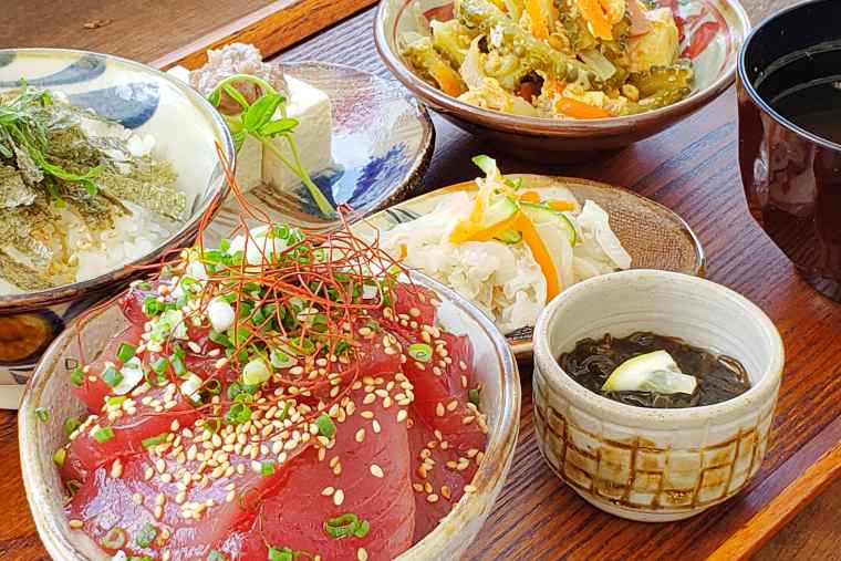 近海マグロの漬け丼