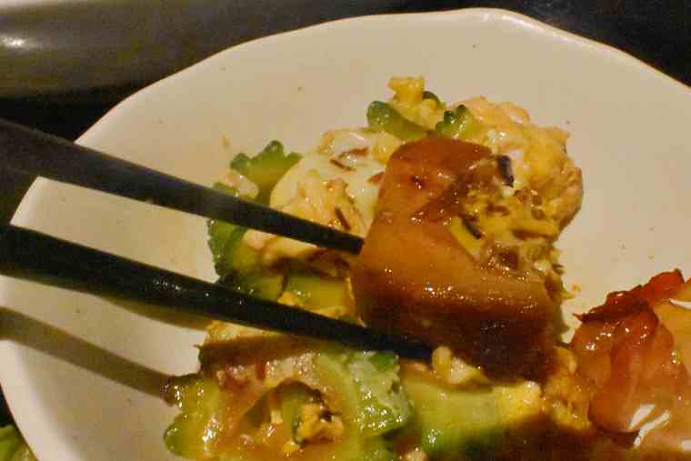 豪家のラフテーゴーヤチャンプルー