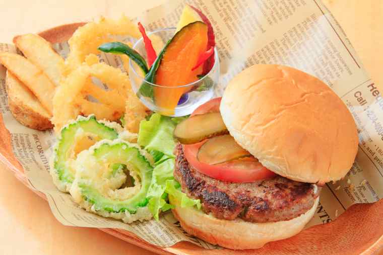 宮古牛ティダバーガ 980円（ランチのみ）