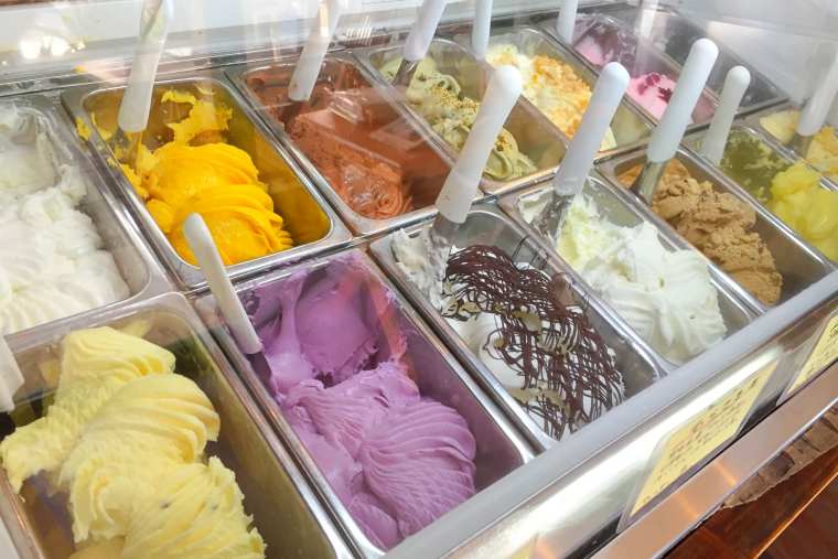 RICCO gelatoのジェラート