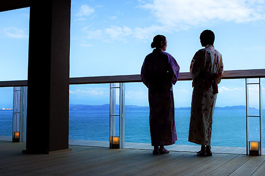 洲本温泉　渚の荘　花季　＜淡路島＞