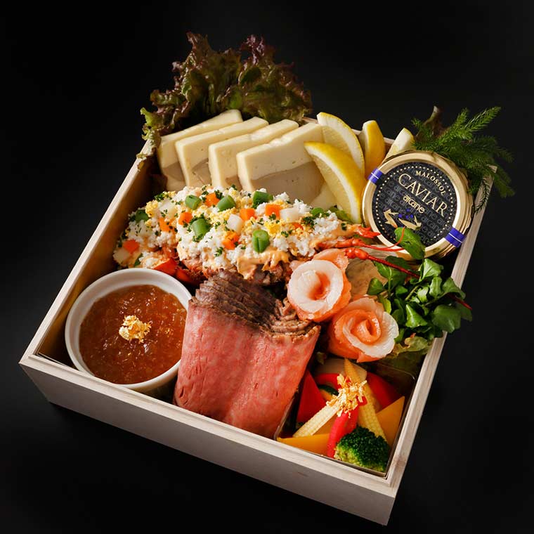 ホテルニューオータニ　洋風一段「祝」