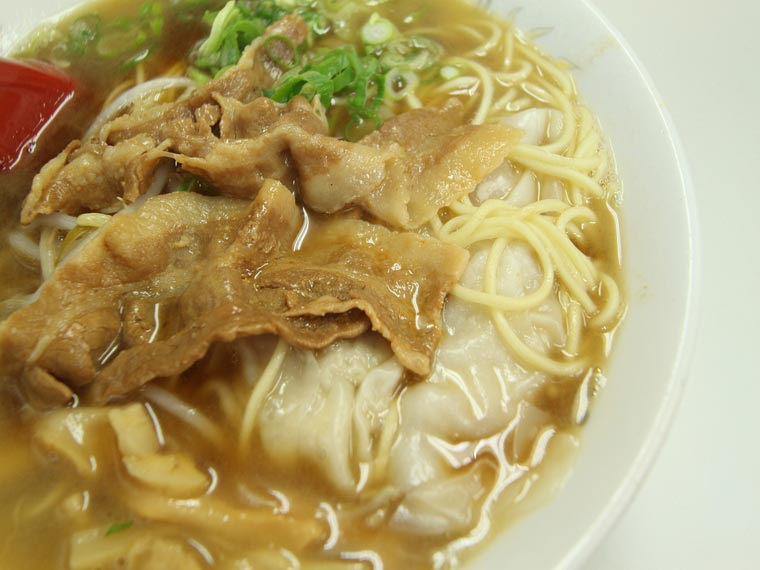 銀座一福の人気No.1メニューはワンタン麺