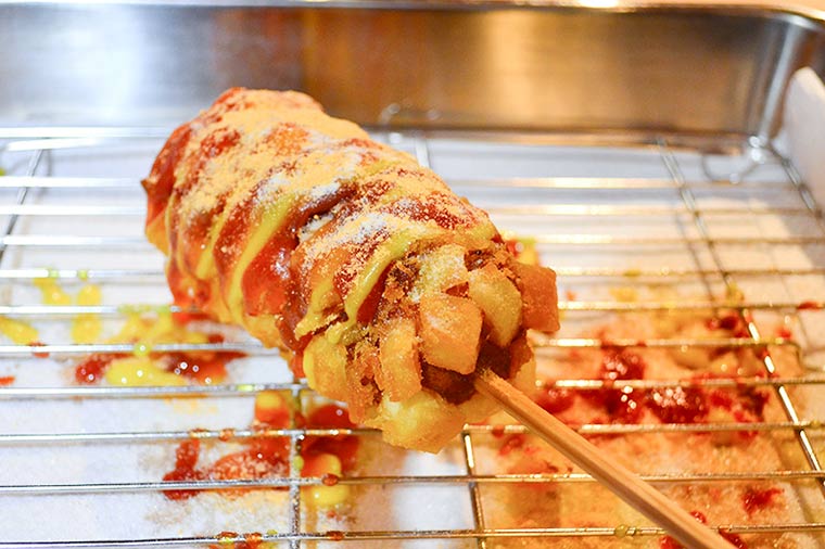 ハニーバターパウダーとチーズパウダーがいい香り