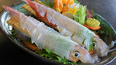 呼子のイカ料理