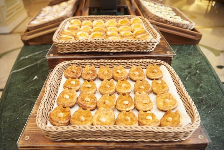 東京ディズニーランドホテル　シャーウッドガーデン・レストラン 朝食ビュッフェ　チップ＆デール　シュガーデニッシュ