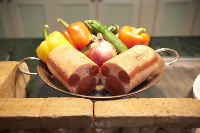 東京ディズニーランドホテル　シャーウッドガーデン・レストラン　ミッキーマウスの「ボロニアソーセージ」