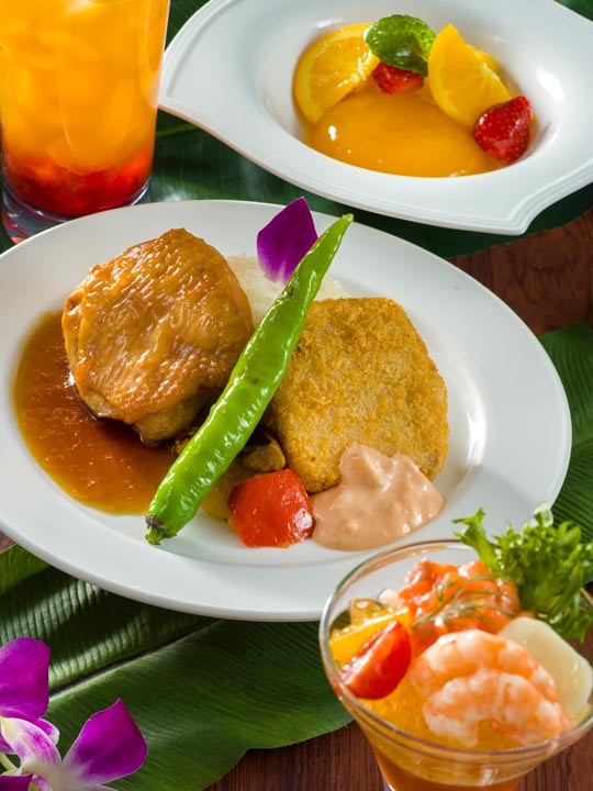 ポリネシアンテラス・レストラン　ランチ