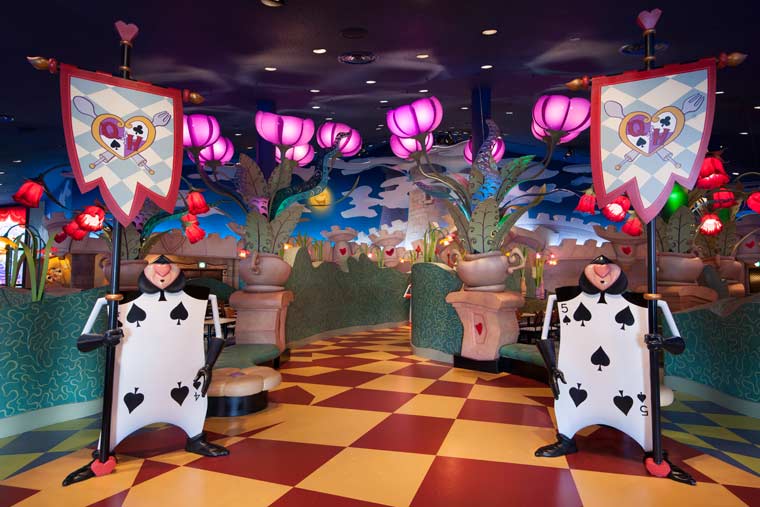  クイーン・オブ・ハートのバンケットホール