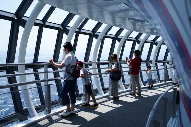 東京スカイツリー 「天望回廊」