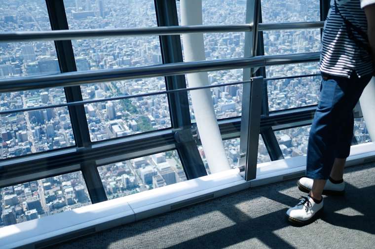 東京スカイツリー 「天望回廊」