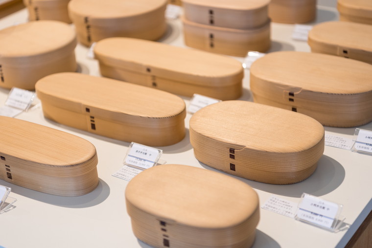 伝統工芸品大館曲げわっぱの「柴田慶信商店」