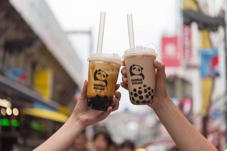 上野　アメ横　タピオカ専門店「PANDA SUGAR熊猫堂」