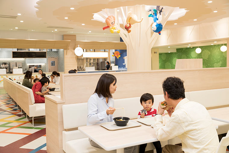 アンパンマンミュージアム　フードコート