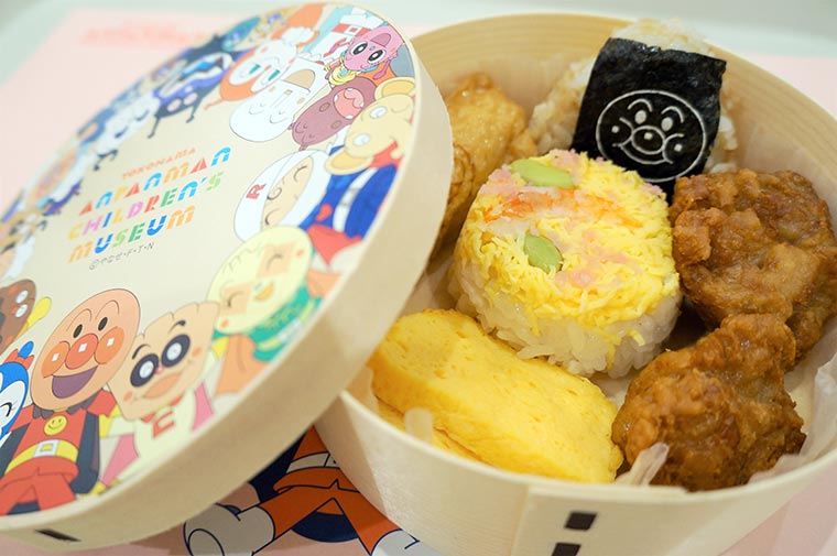 アンパンマンミュージアム　フードコート　わっぱごはん