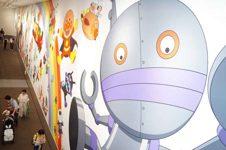 アンパンマンミュージアム　ショップ　横浜限定バスタオル