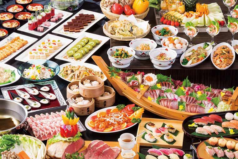 ディナーバイキング(一例)