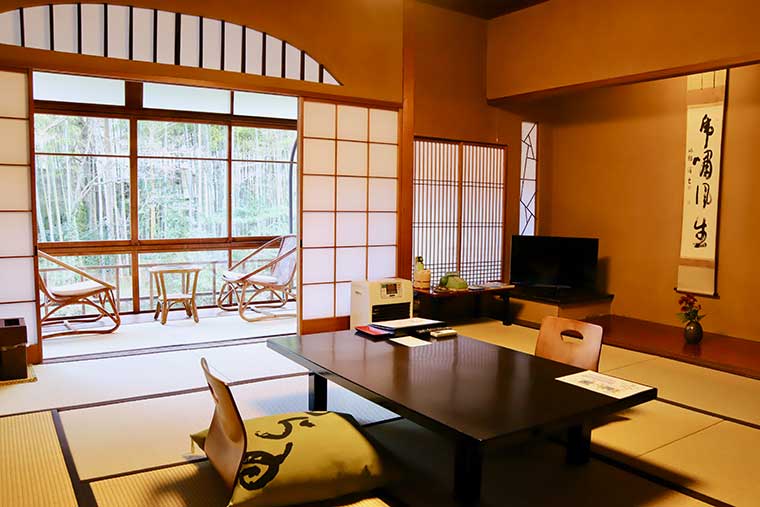 新井旅館「花の棟」の客室