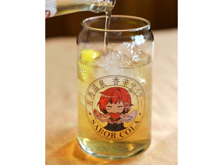 有馬温泉 温泉むすめ グラス