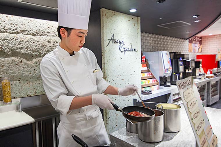 鬼怒川温泉あさや ライブキッチン