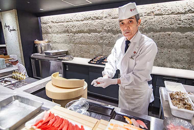 鬼怒川温泉あさや ライブキッチン