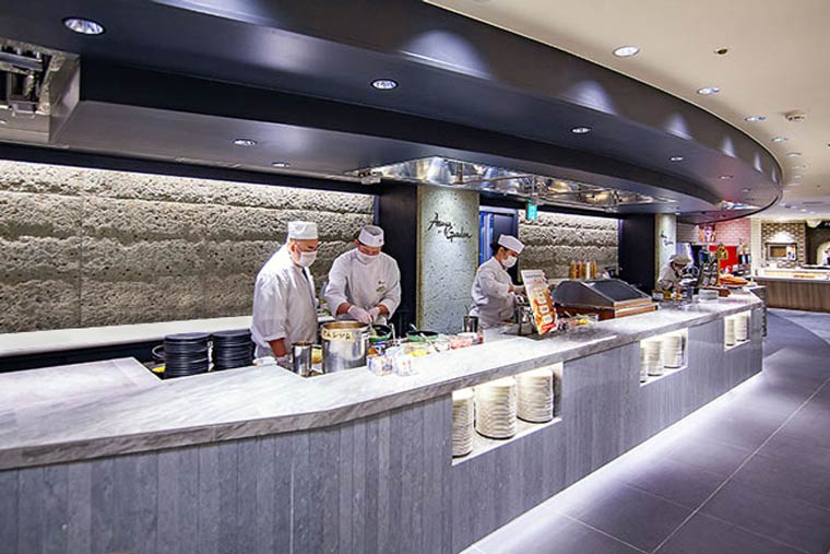 鬼怒川温泉あさや ブッフェレストラン