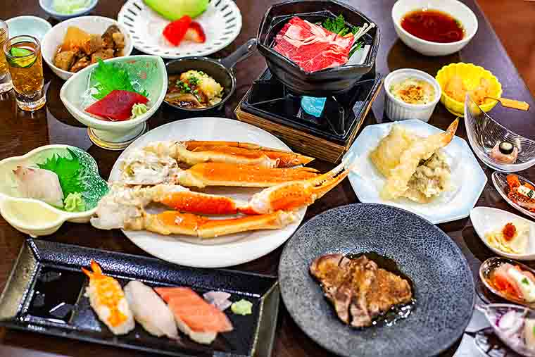 鬼怒川温泉あさや ブッフェ