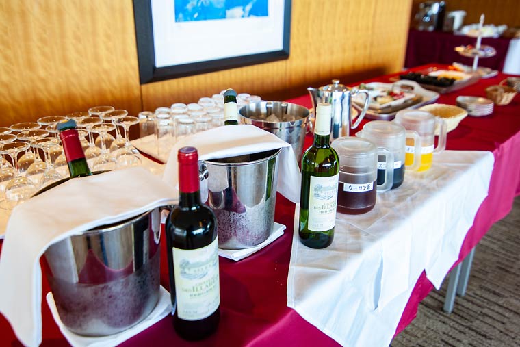 熱海倶楽部迎賓館 ウェルカムドリンク