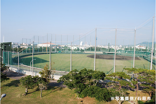 石垣市中央運動公園野球場