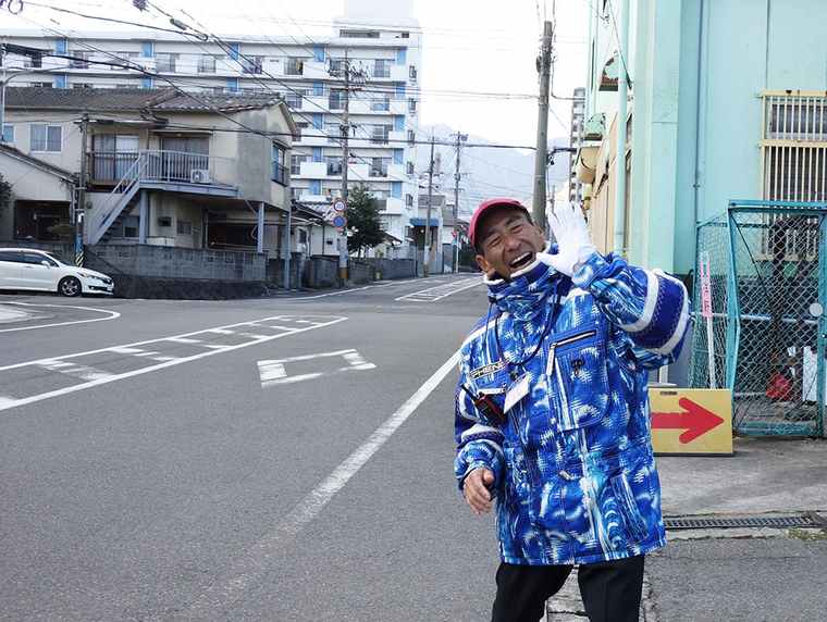 東洋軒名物警備員の中村さん