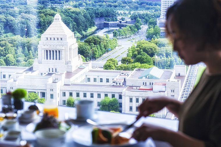 ザ・キャピトルホテル 東急 朝食 国会議事堂