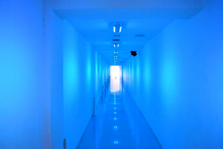 シャトレーゼ白州工場 水のトンネル