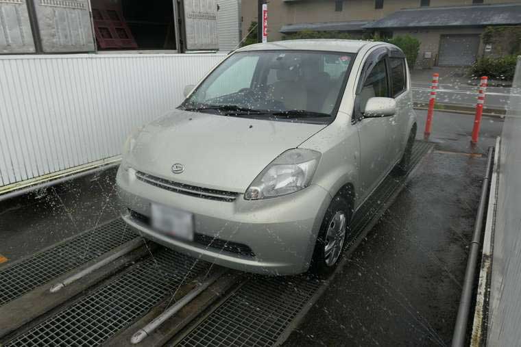 道の駅のと千里浜 タイヤシャワー