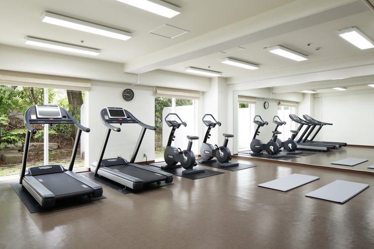 グランドプリンスホテル新高輪　クラブフロア　フィットネスルーム