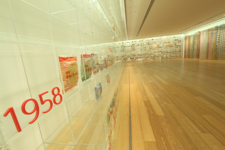 カップヌードルミュージアム 横浜 「インスタントラーメンヒストリーキューブ」