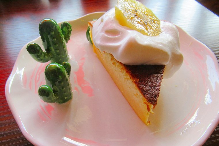 スフレチーズケーキ