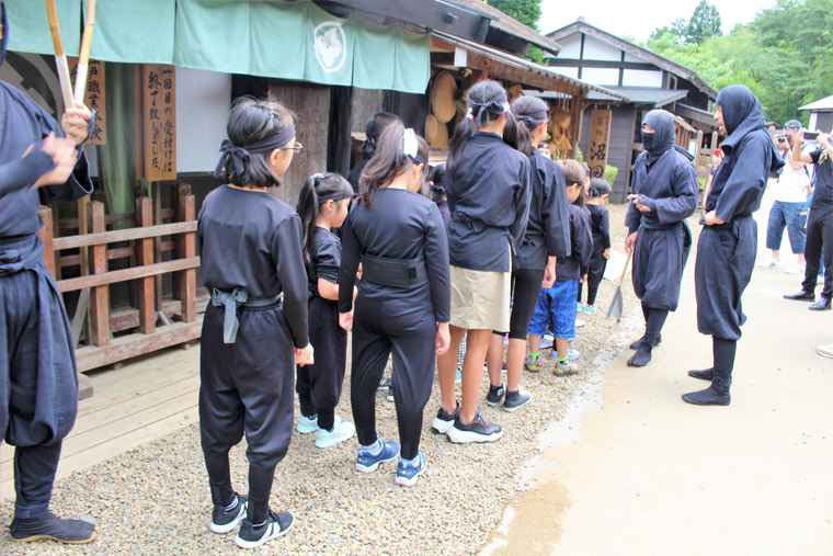 日光江戸村 忍者修行