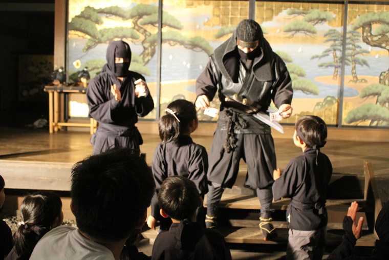 日光江戸村 忍者修行 免許皆伝