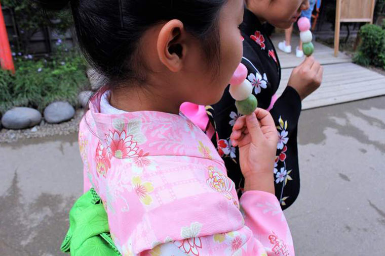 日光江戸村 町娘に変身