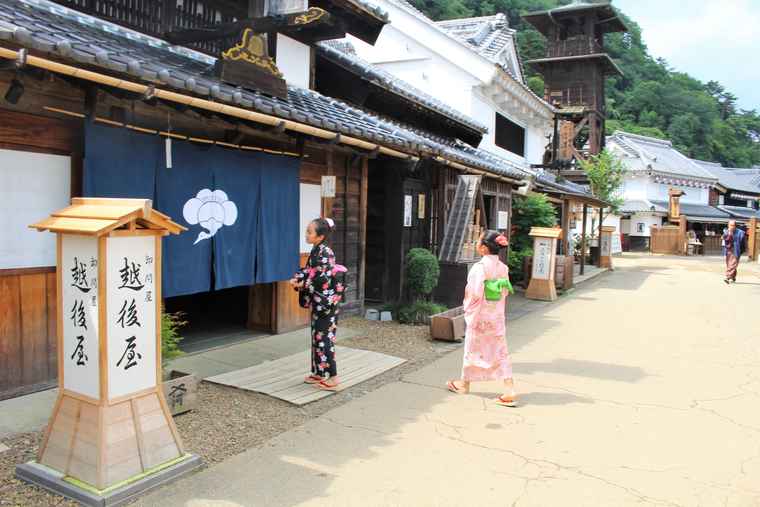 日光江戸村 町娘に変身