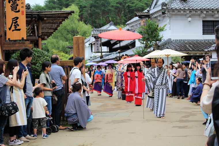 日光江戸村 花魁道中