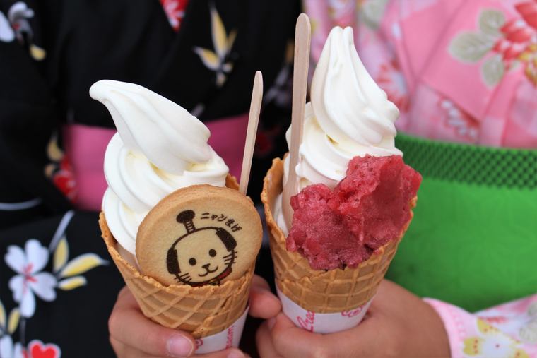 日光江戸村 ニャンまげそふと