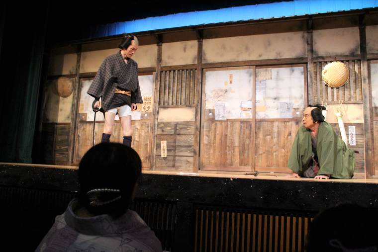 日光江戸村 芝居見物