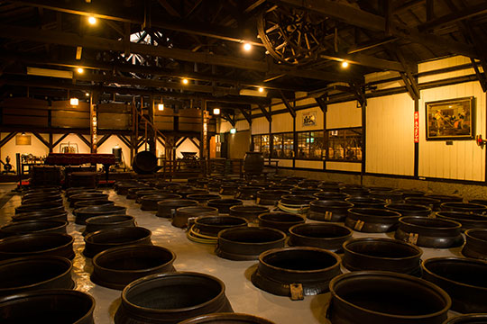 薩摩酒造 花渡川蒸溜所 明治蔵