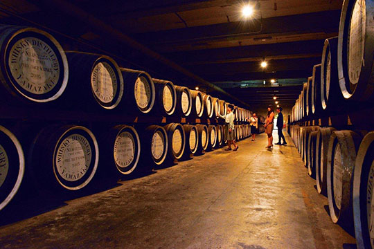 サントリー山崎蒸溜所