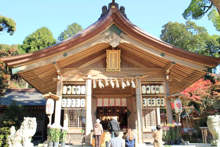 宝満宮竈門神社の本殿
