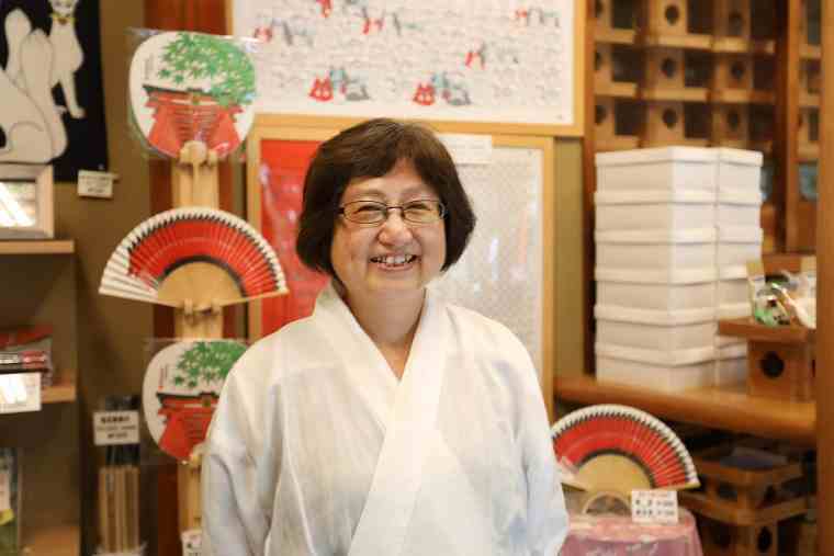 荒木神社の奥村さん