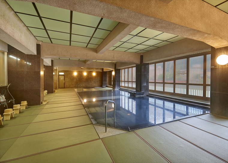 下呂温泉　小川屋　畳風呂