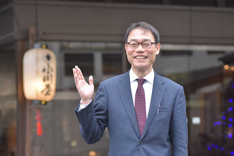 下呂温泉　小川屋　支配人・川東さん